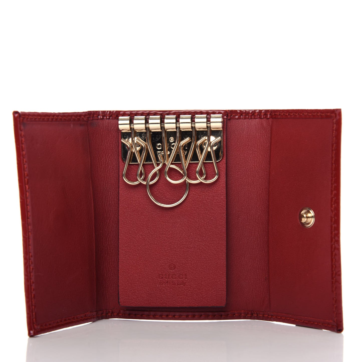 Patent Microguccissima Nice 6 Key Holder Case Rose Bed