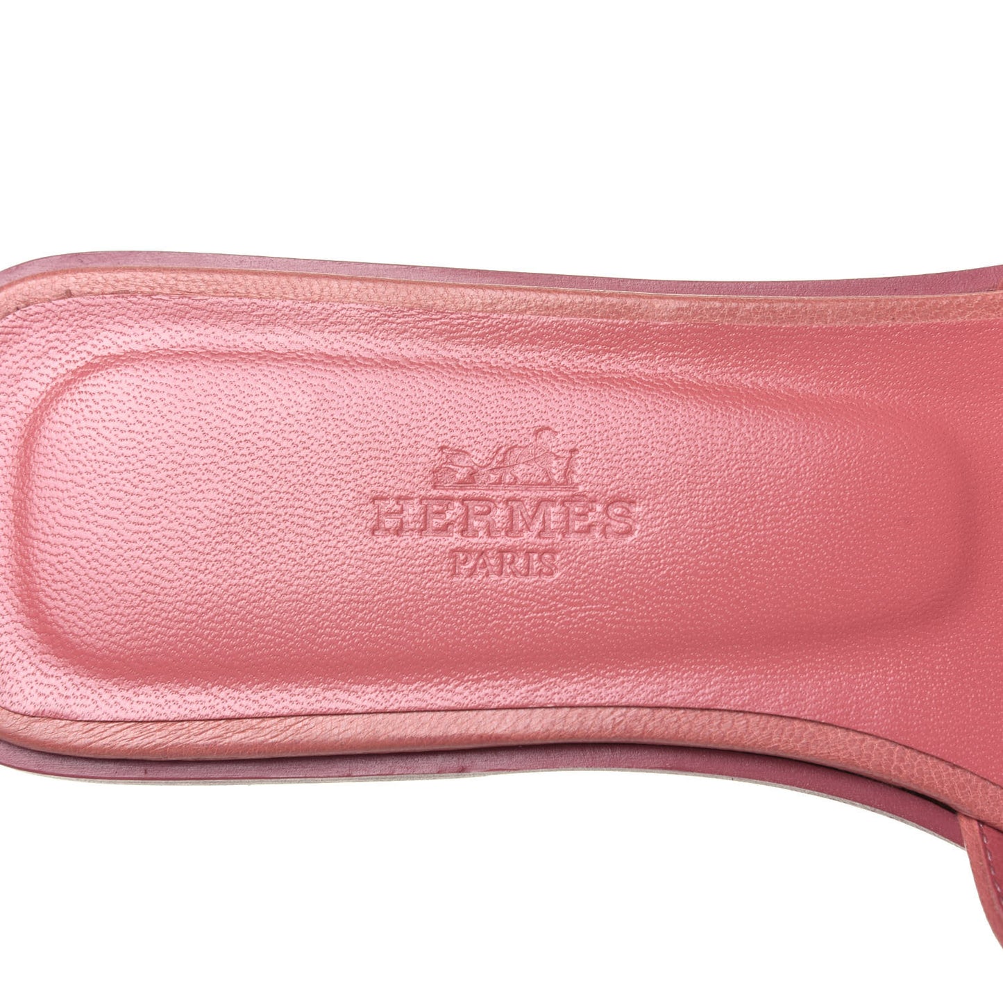 Goatskin Oran Sandals 38 Rouge Blush