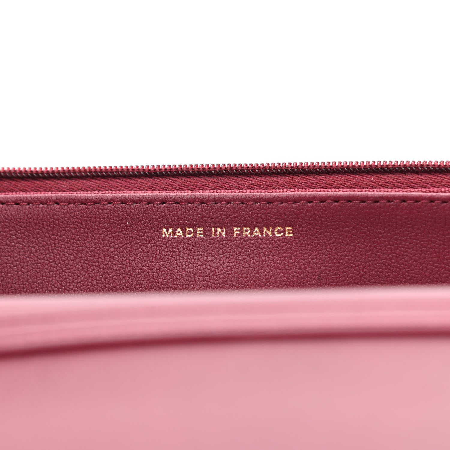 Chanel Lambskin Resin Quilted Coco Hearts Wallet On Chain WOC Burgundy 7 of 12