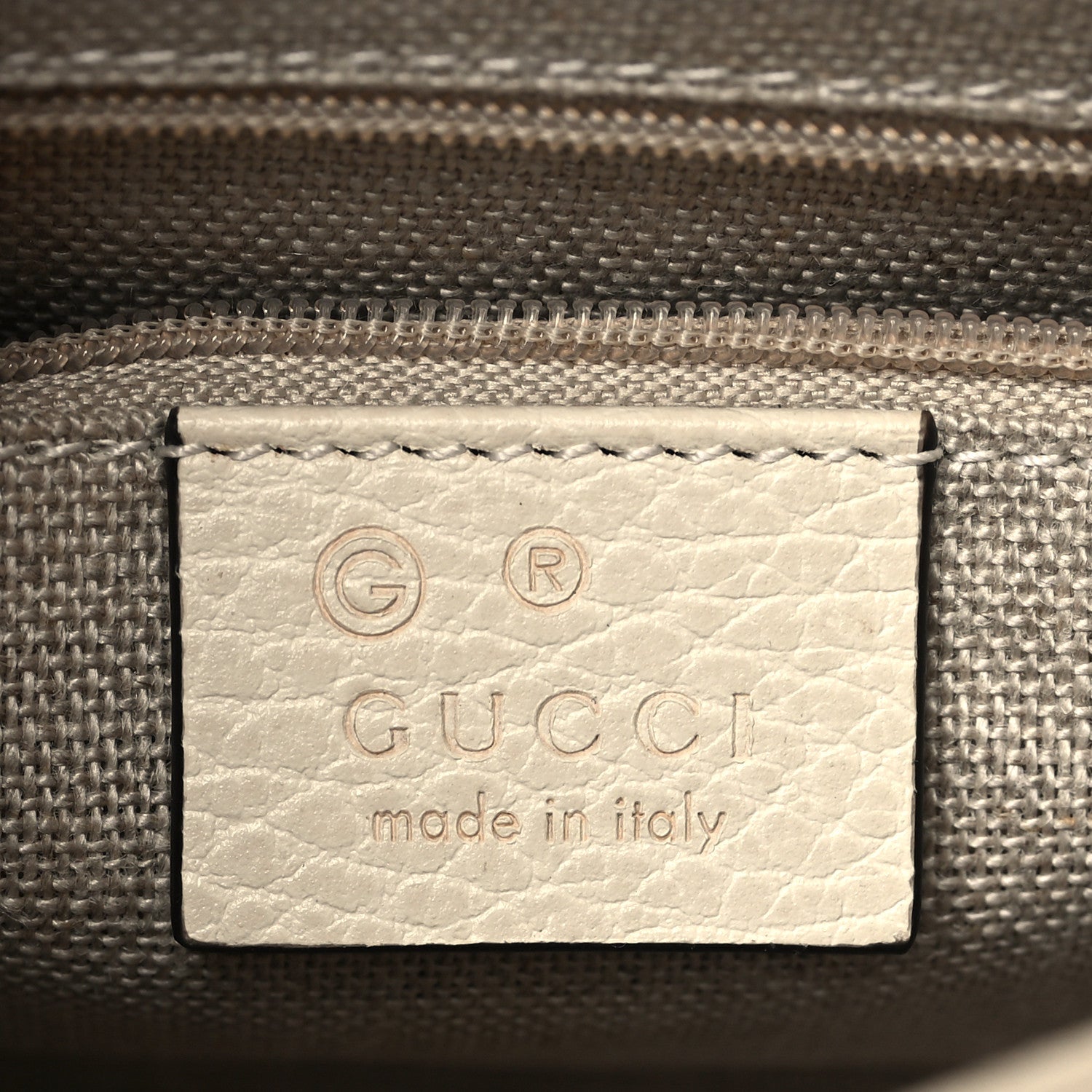 Gucci Dollar Calfskin Interlocking G Crossbody Bag Ivoire 6 of 9