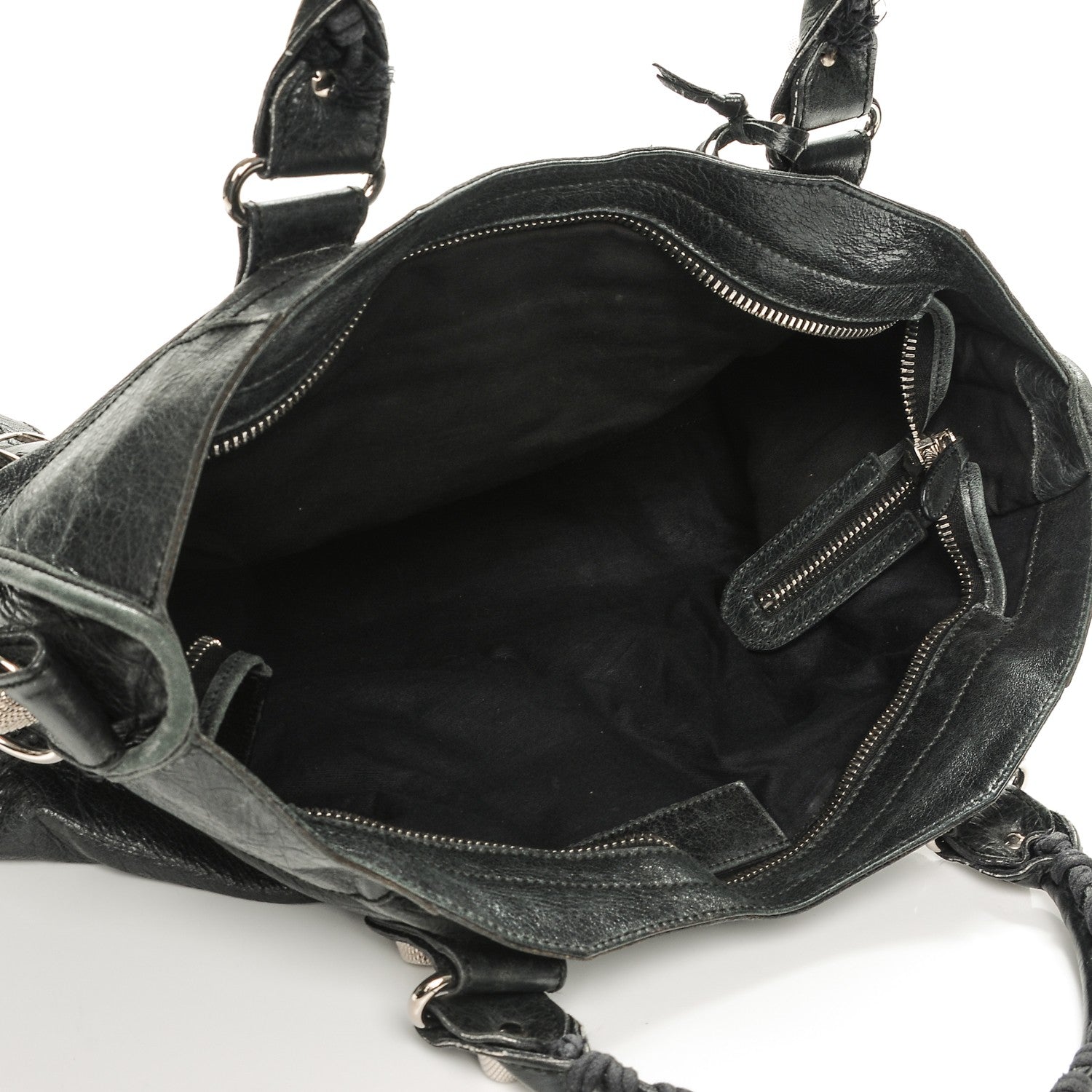 Balenciaga Agneau Giant 21 Silver Hardware Part Time Black 5 of 12