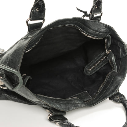 Balenciaga Agneau Giant 21 Silver Hardware Part Time Black 5 of 12