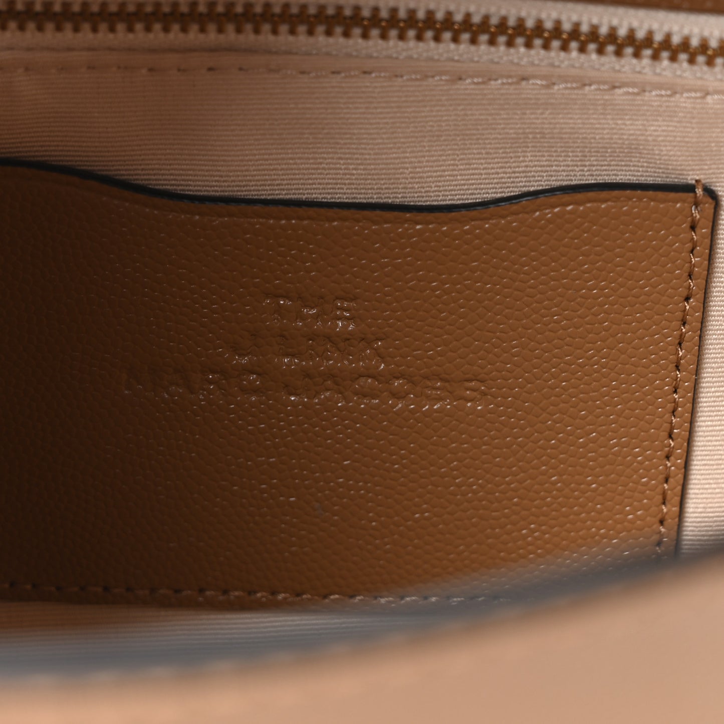 Textured Calfskin The J Link Shoulder Bag Dirty Chai