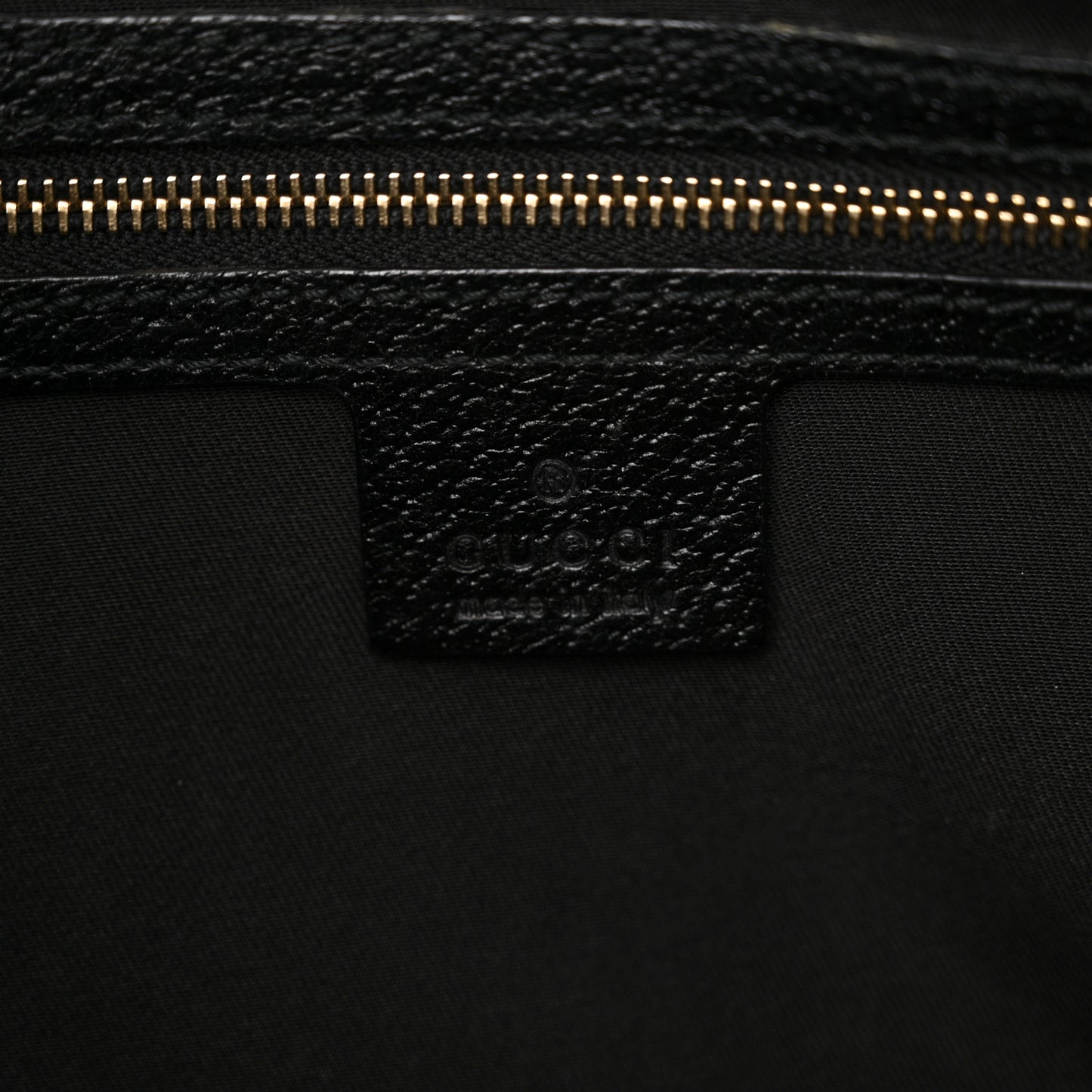 Monogram Calfskin Large Bardot Tote Black