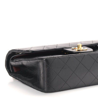 Chanel Lambskin Quilted Small Double Flap Black 8 of 9