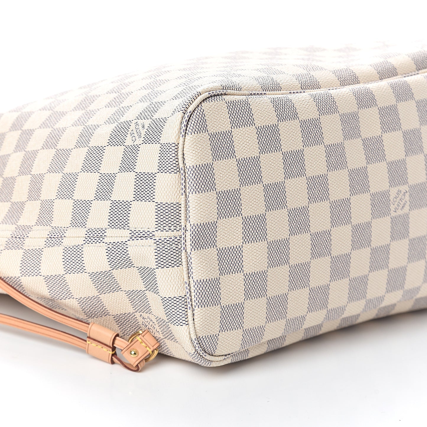 Damier Azur Neo Neverfull MM Rose Ballerine