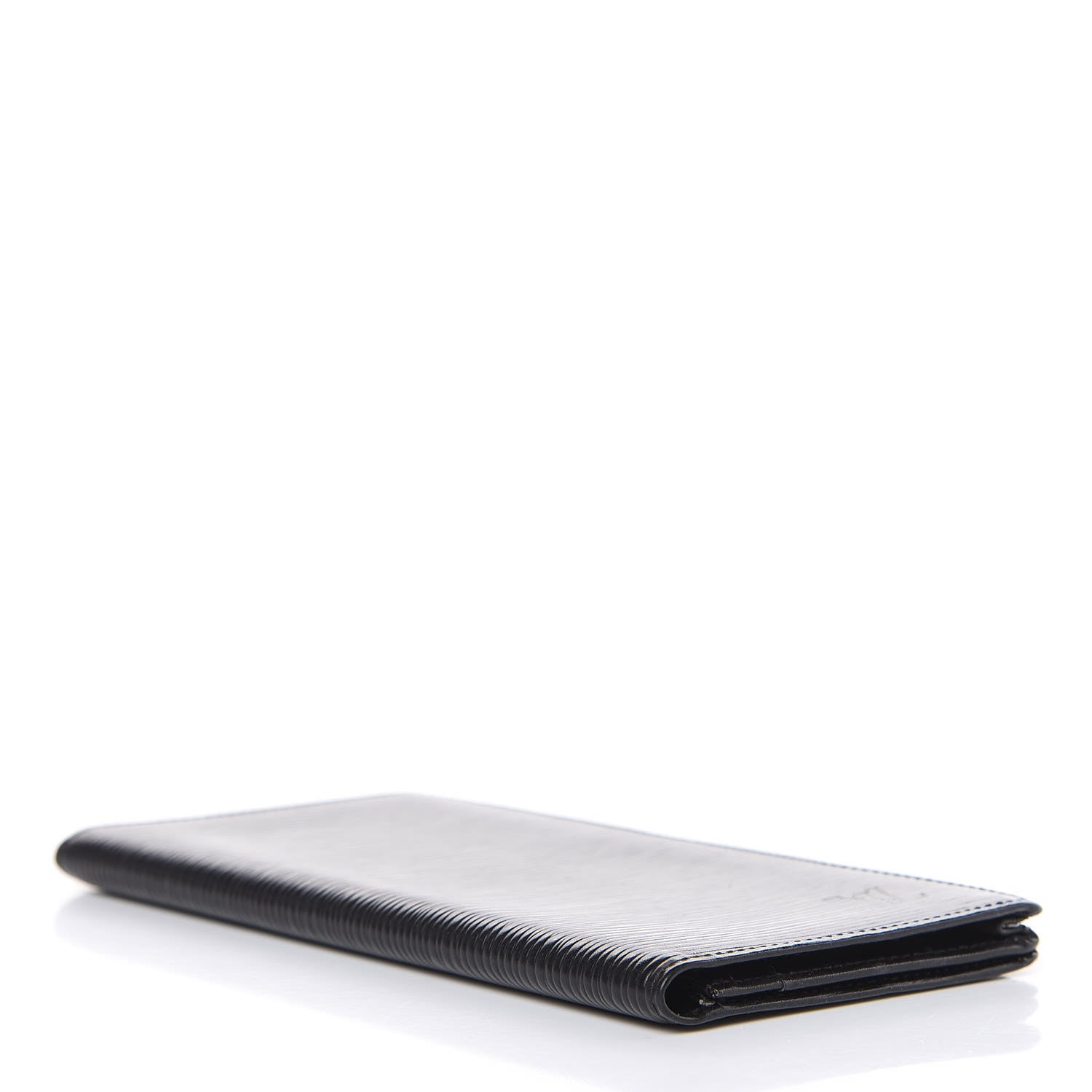Louis Vuitton Epi Checkbook Organizer Wallet Black 4 of 10