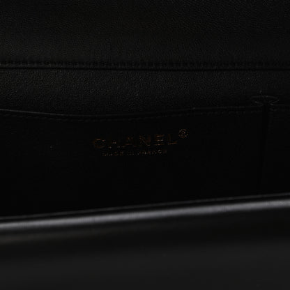Chanel Lambskin Evening In Egypt Clutch Black 7 of 7