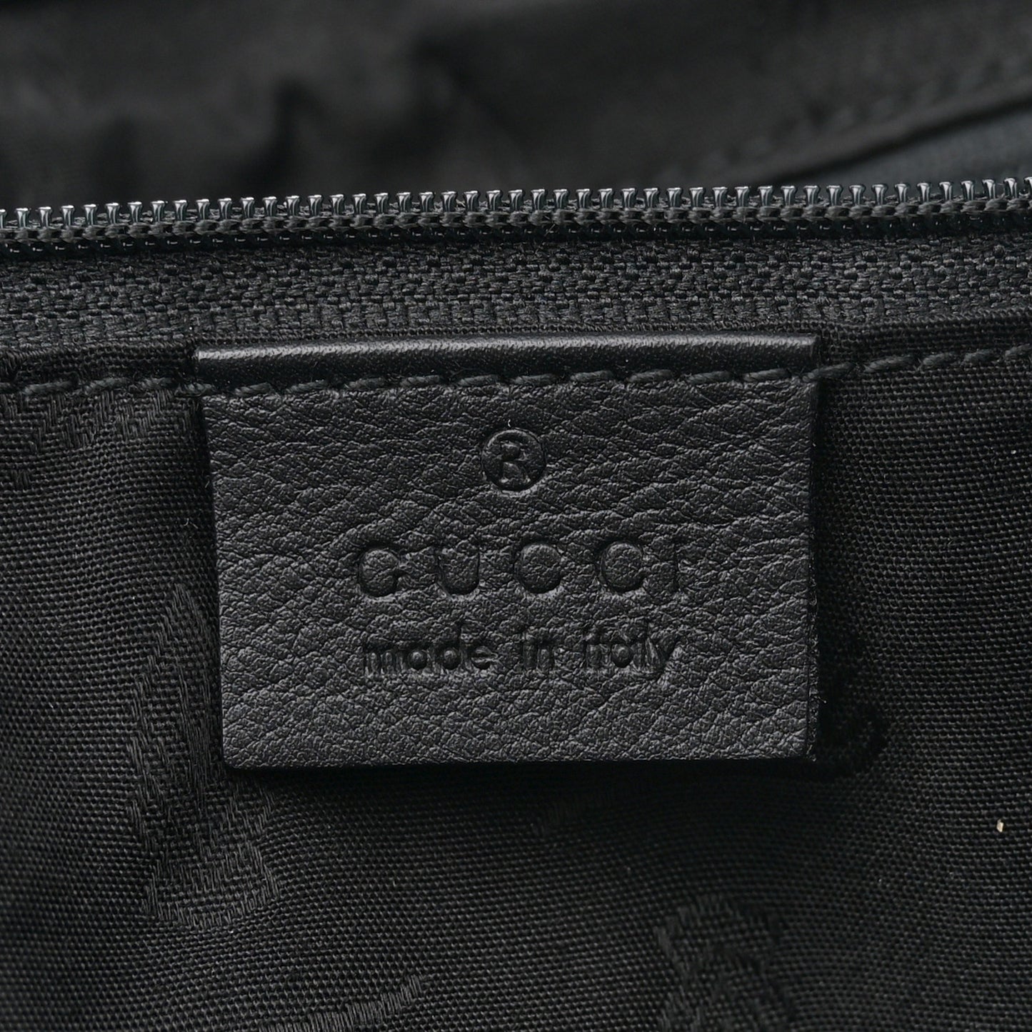 Guccissima Medium Sukey Top Handle Tote Black