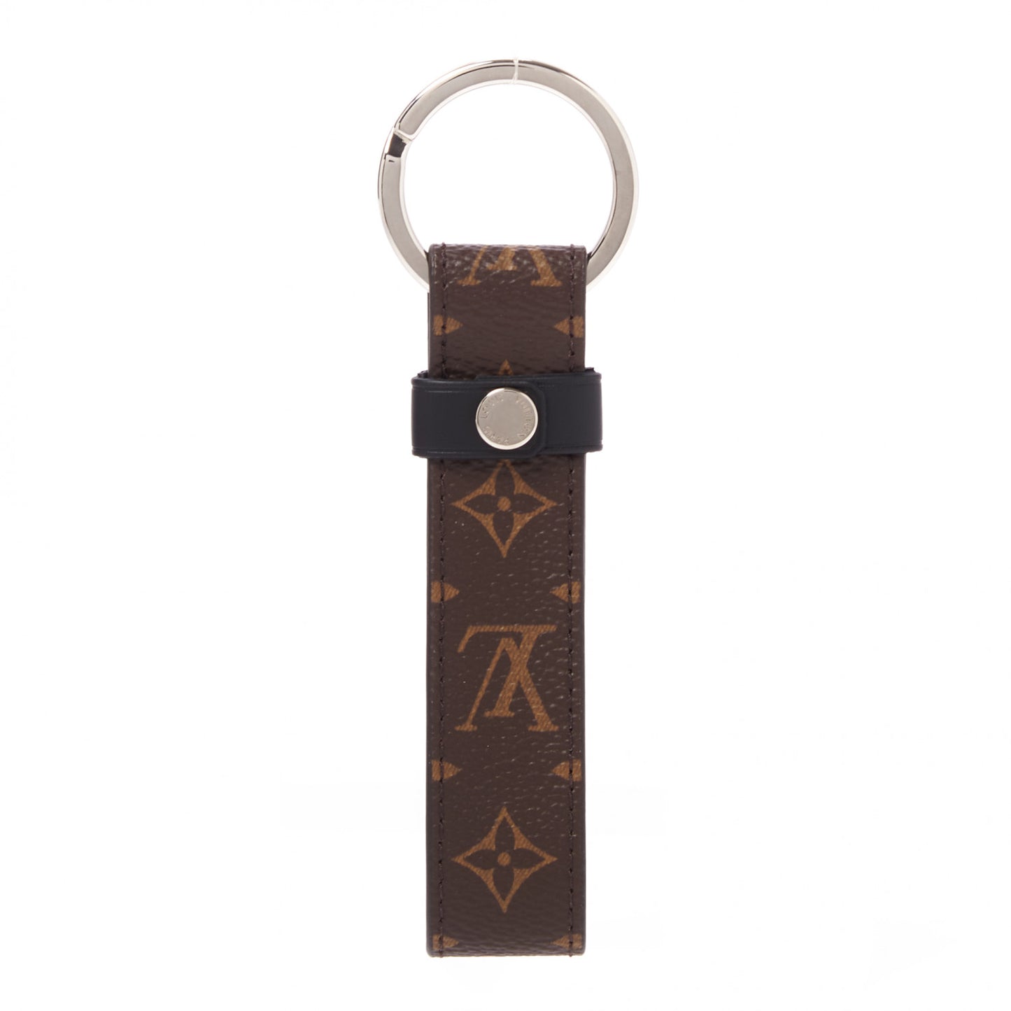 Monogram LV Dragonne Bag Charm Key Holder