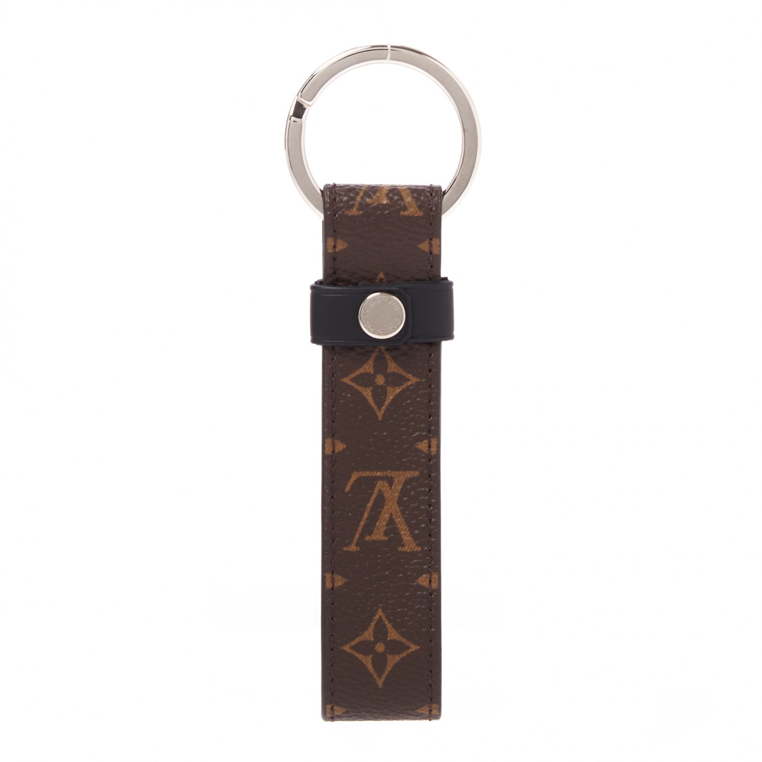 Louis Vuitton Monogram LV Dragonne Bag Charm Key Holder 3 of 4
