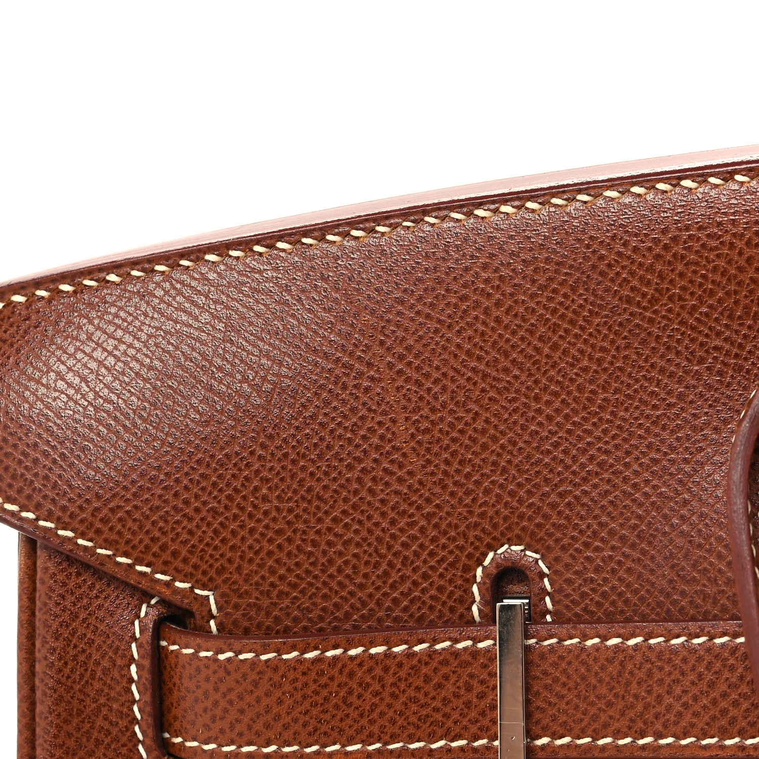 Hermes Courchevel Birkin 35 Noisette 17 of 17