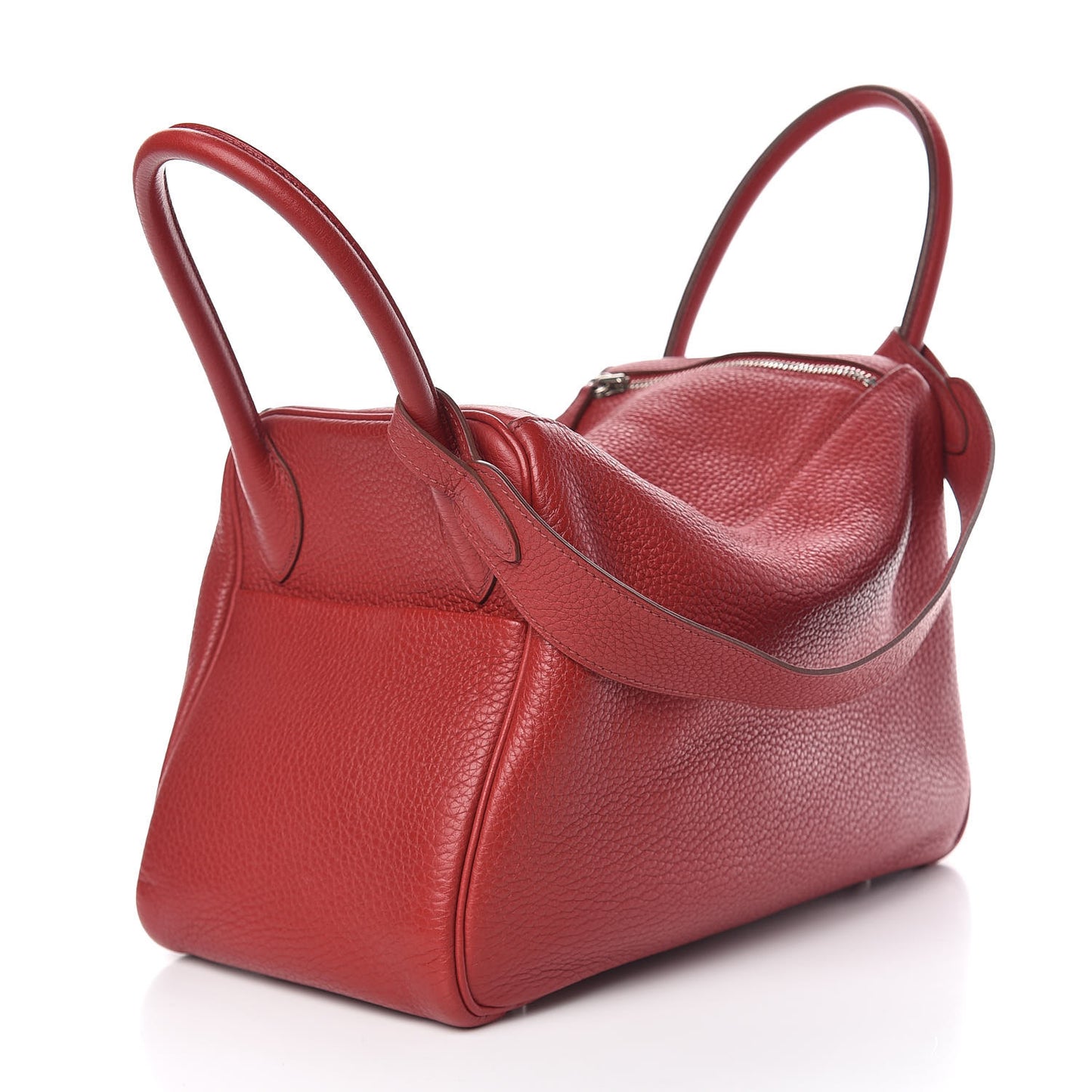 Taurillon Clemence Lindy 30 Rouge Garance