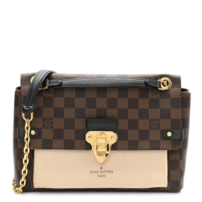 Louis Vuitton Damier Ebene Vavin PM Creme 1 of 23