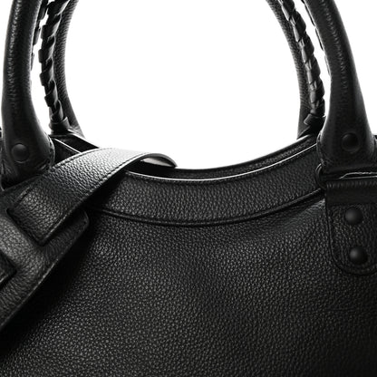 Balenciaga Grained Calfskin Neo Classic Black Hardware Medium City Black 8 of 11