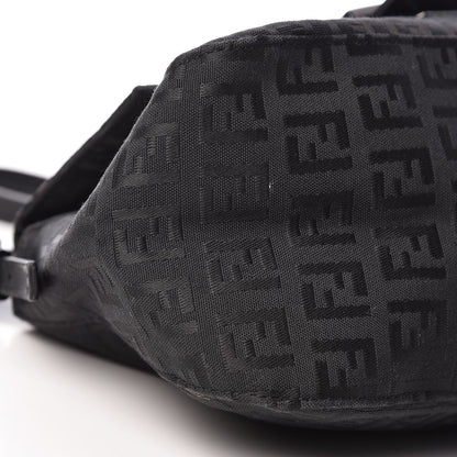 Fendi Zucchino Mini Mama Baguette Black 8 of 9