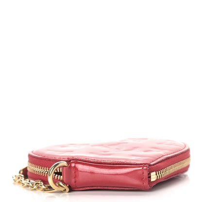 Louis Vuitton Vernis Coeur Heart Coin Purse Pomme D'Amour 4 of 7