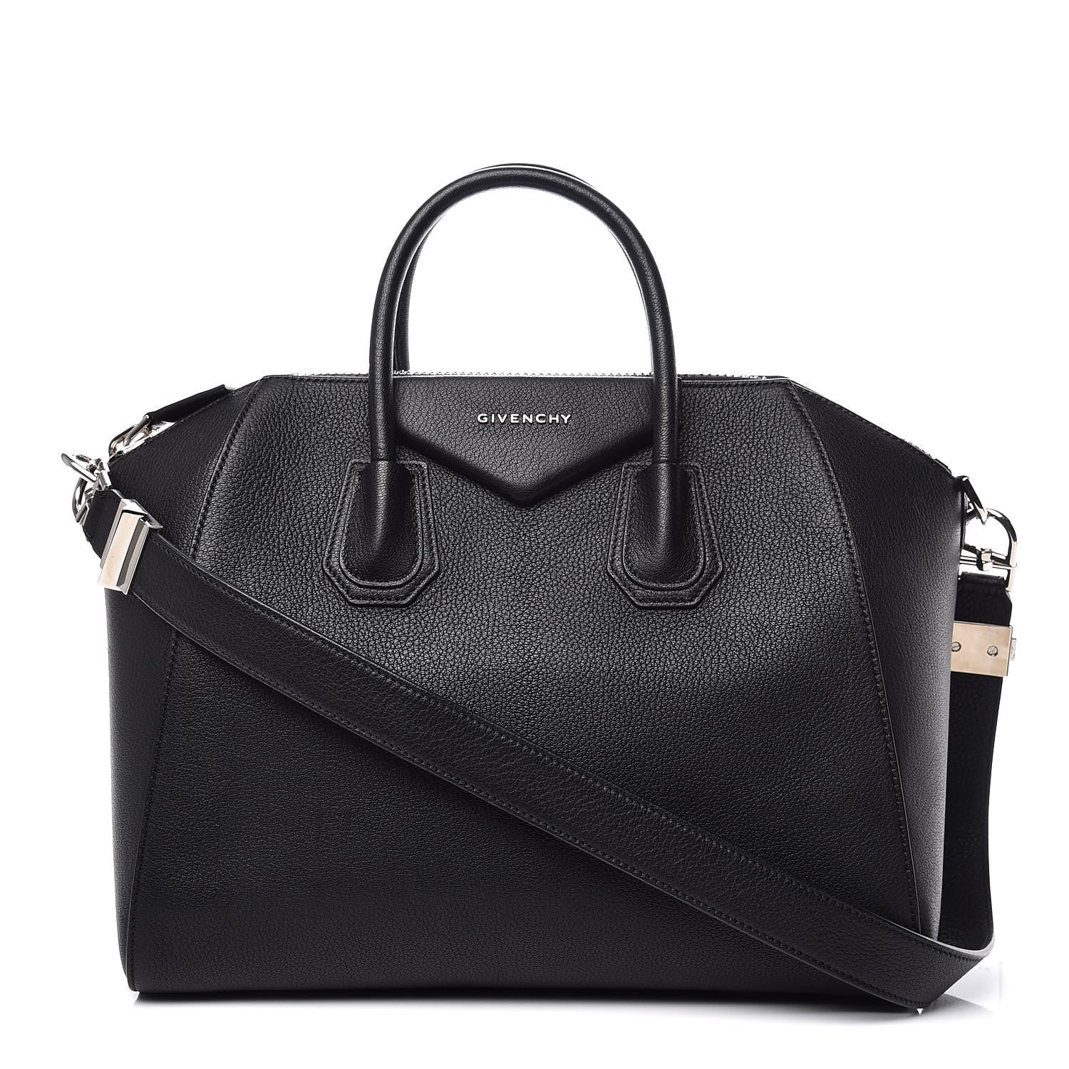Givenchy Sugar Goatskin Medium Antigona Black 1 of 9