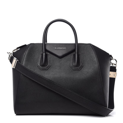 Givenchy Sugar Goatskin Medium Antigona Black 1 of 9