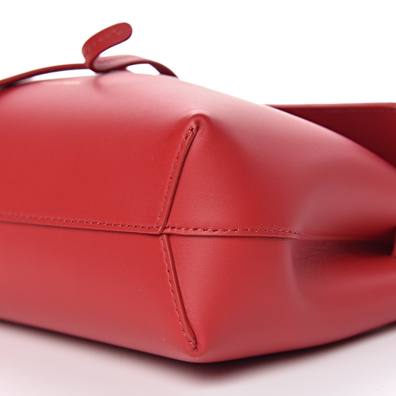 Mansur Gavriel Calfskin Mini Mini Lady Bag Flamma 8 of 9