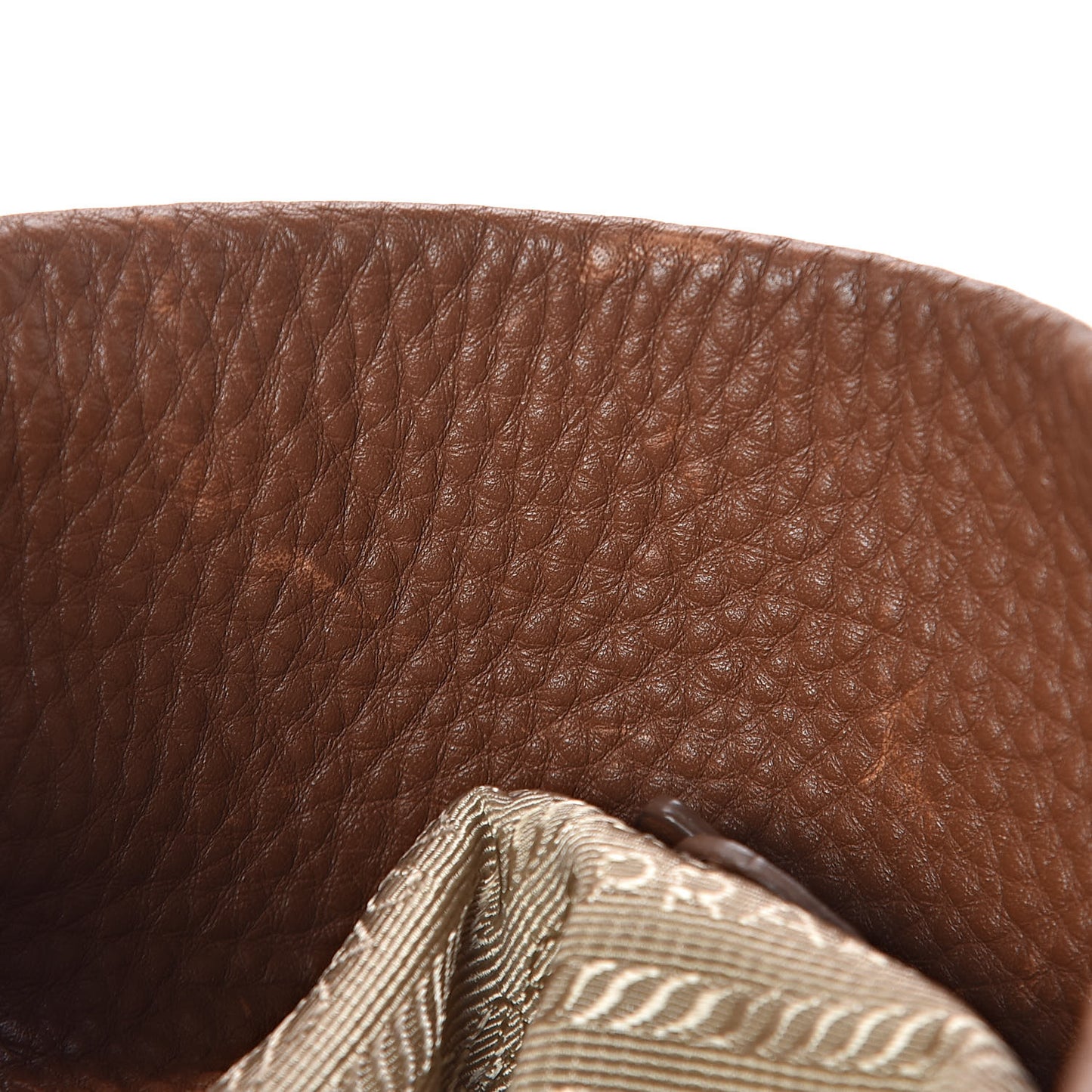Jacquard Logo Hobo Corda Cuoio