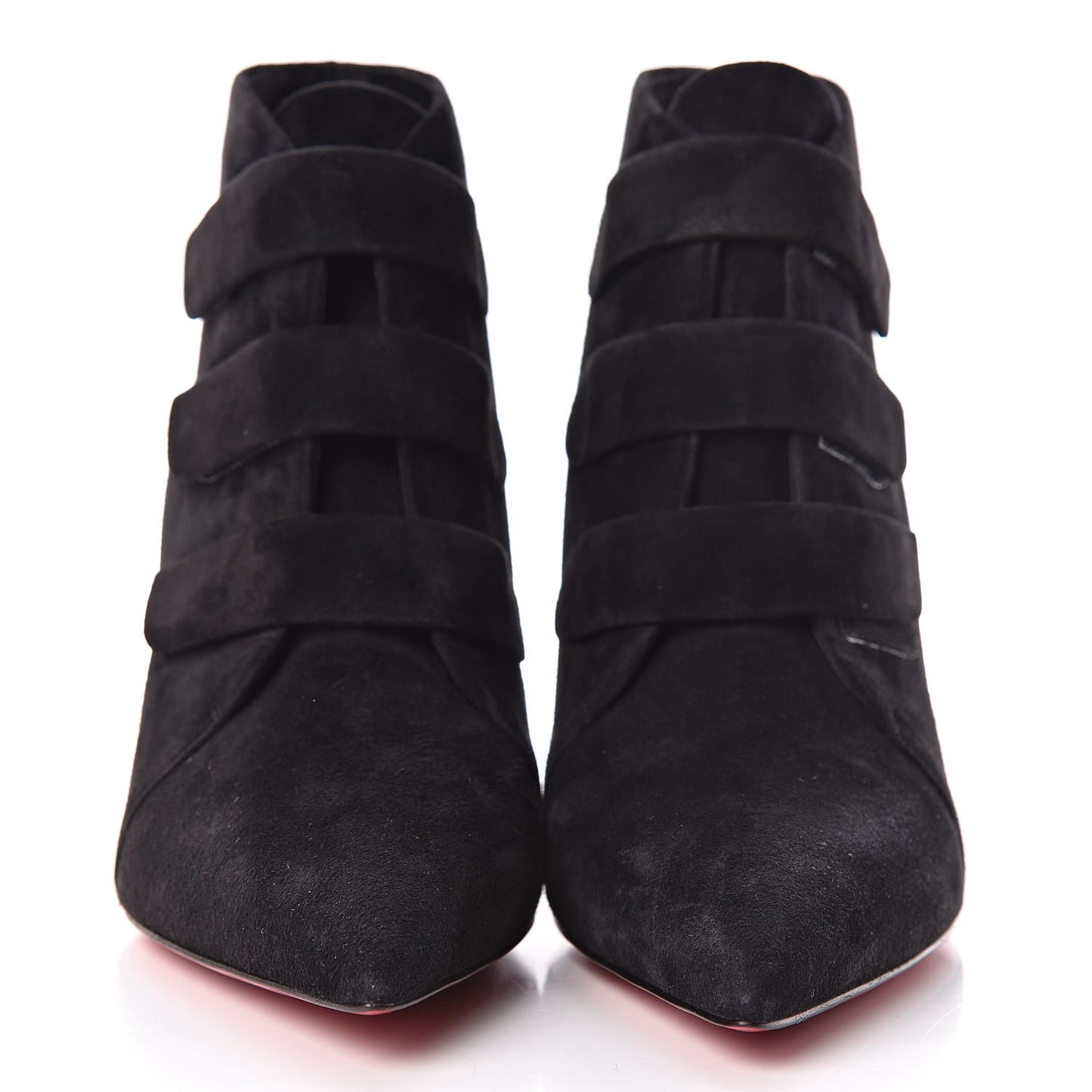 Veau Velour Triniboot 85 Booties 37.5 Black