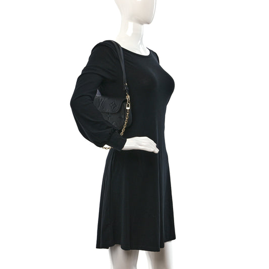 Empreinte Monogram Giant Ivy Wallet On Chain Black