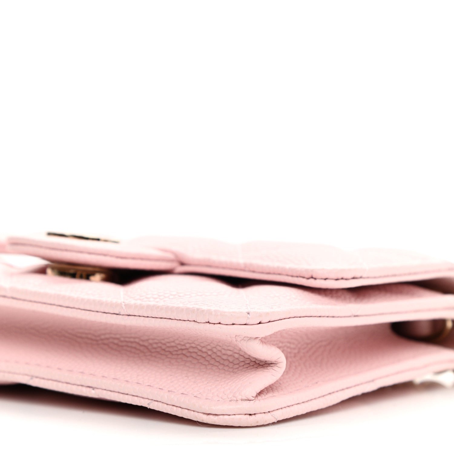Chanel Caviar Quilted Mini Chain Bag Pink 11 of 12