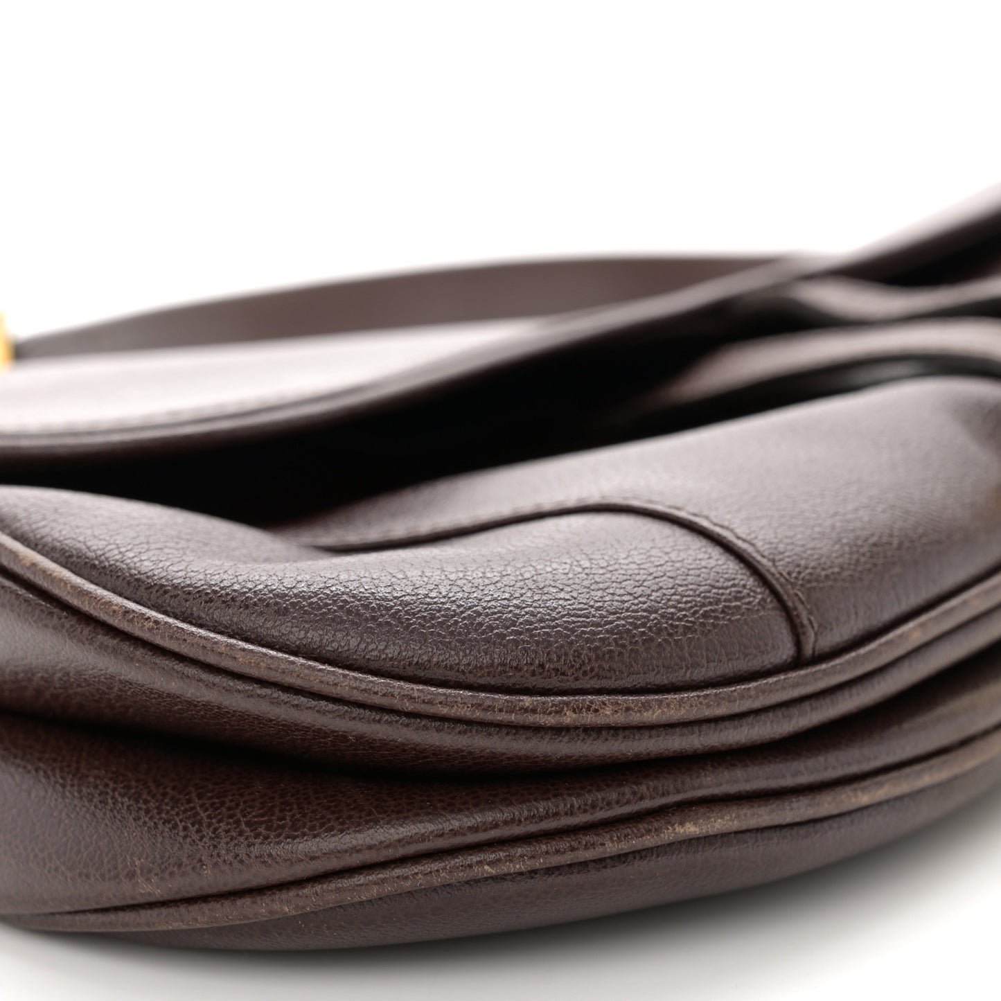 Calfskin Saddle Bag Brown