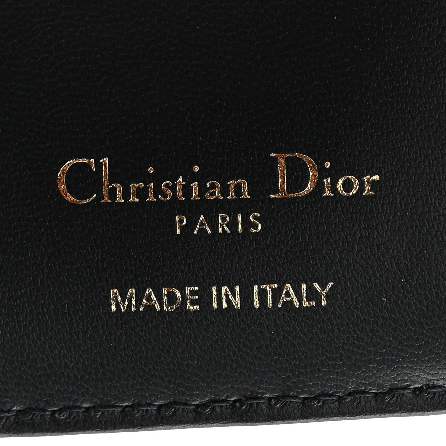 Christian Dior Smooth Calfskin Oblique Saddle Lotus Wallet Blue 6 of 7