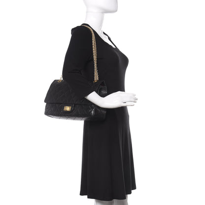 Chanel Aged Calfskin Quilted 2.55 Reissue 227 Flap Black 2 of 12
