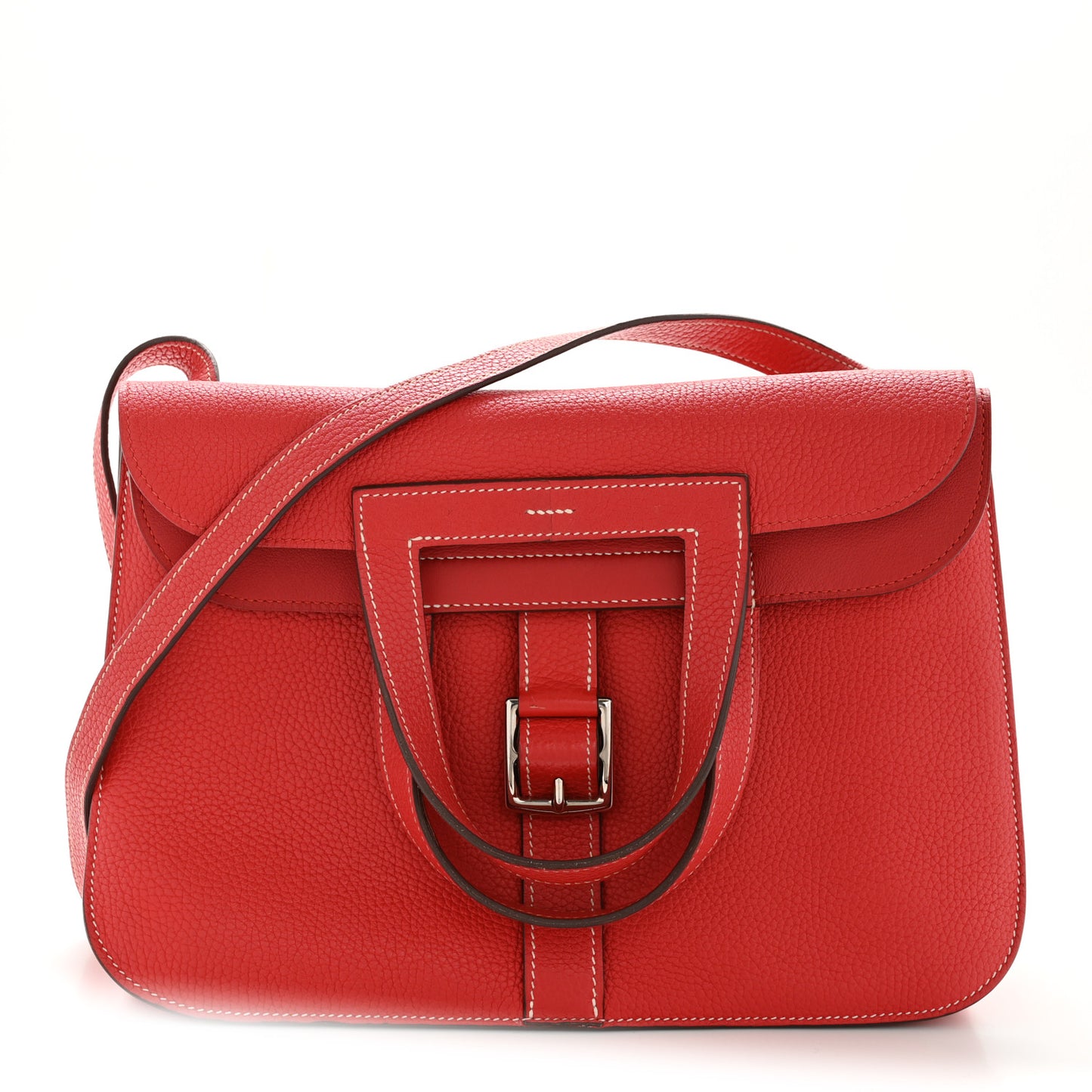 Taurillon Clemence Verso Halzan 31 GM Rouge Casaque Vermillion