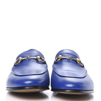 Gucci Malaga Kid Womens Jordaan Loafers 36 Electric Blue 2 of 11