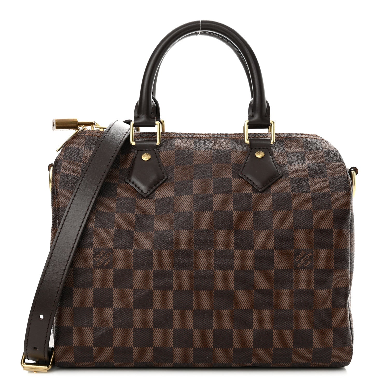 Louis Vuitton Damier Ebene Speedy Bandouliere 25 1 of 12