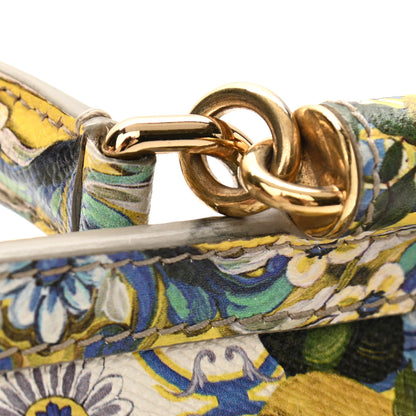 Dolce & Gabbana Dauphine Lemon Print Medium Miss Sicily Satchel Multicolor 12 of 13