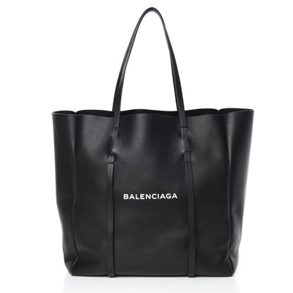 Balenciaga Pebbled Calfskin Medium Everyday Tote Black 3 of 12