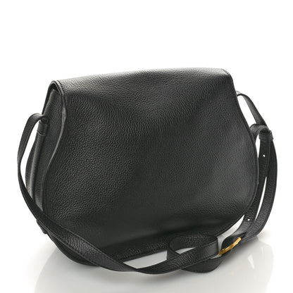 Chloe Calfskin Medium Marcie Round Crossbody Bag Black 3 of 11