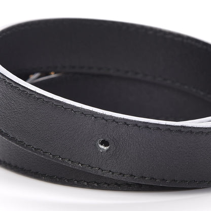 Gucci Calfskin Double G 20mm Belt 80 32 Black 5 of 7