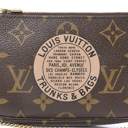 Louis Vuitton Monogram Complice Trunks and Bags Mini Pochette Accessories Beige 10 of 10