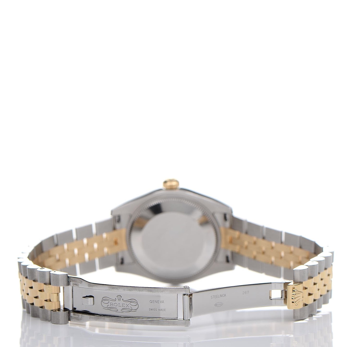 Stainless Steel 18K Yellow Gold Diamond 31mm Oyster Perpetual Datejust Watch Champagne 178273