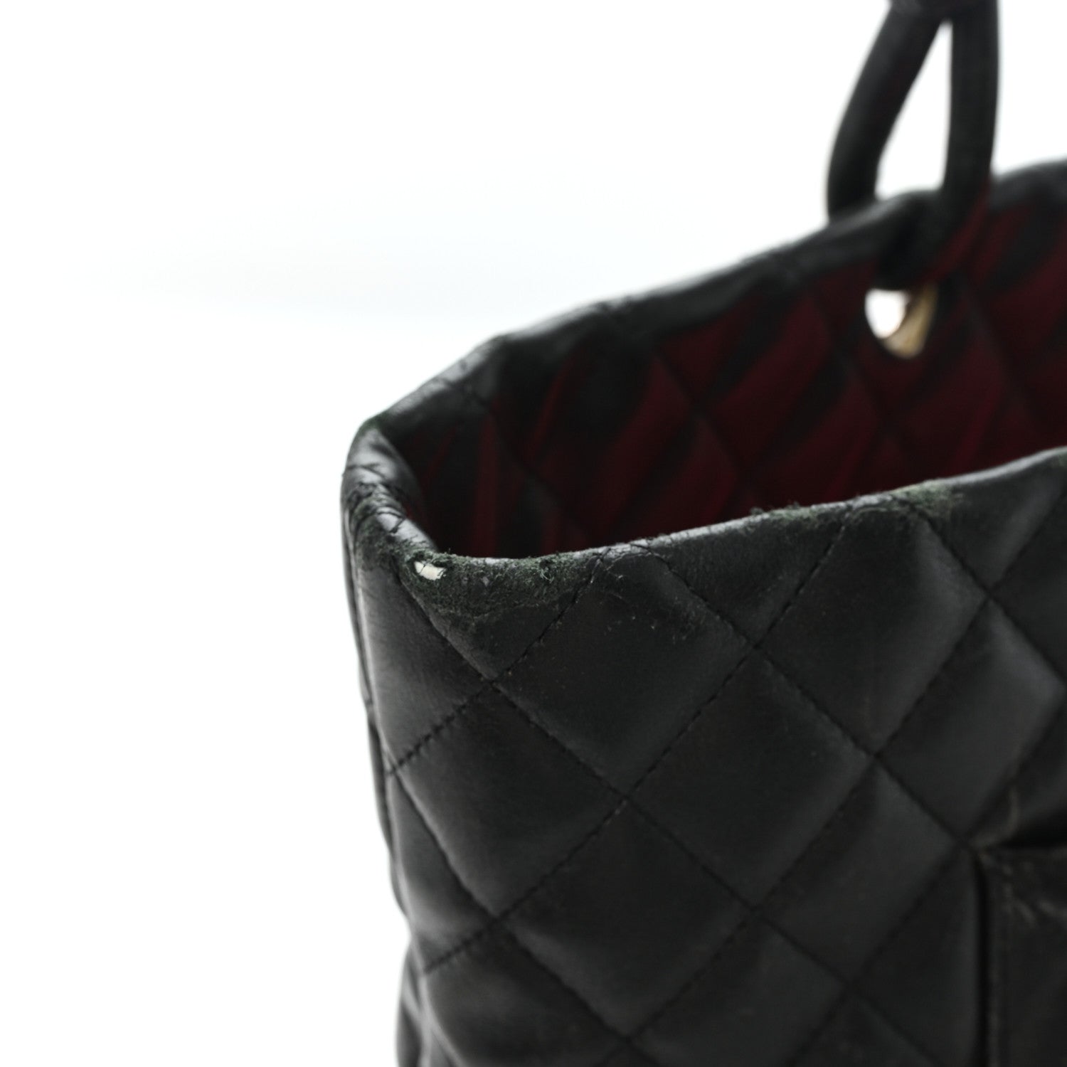 Chanel Calfskin Quilted Large Cambon Tote Black 12 of 12
