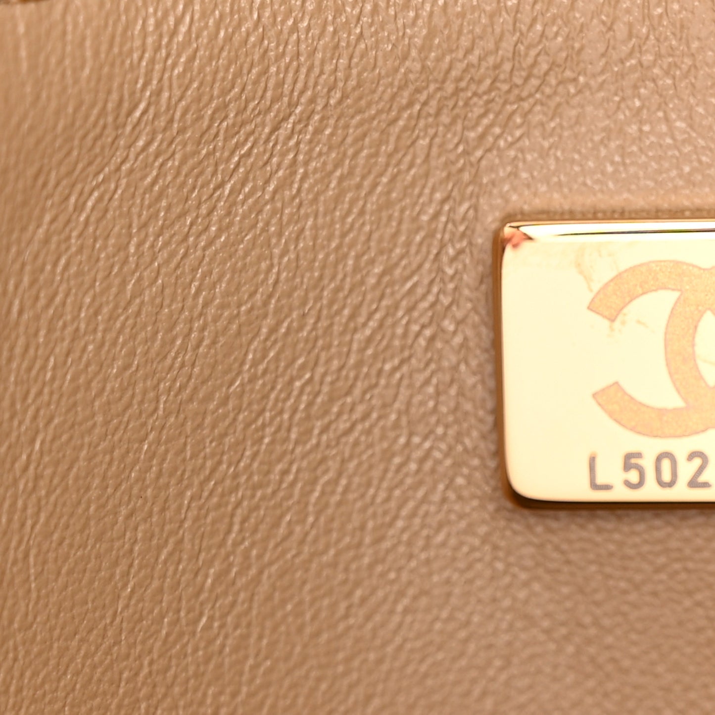 Suede Calfskin Souplissimo Maxi Flap Dark Beige