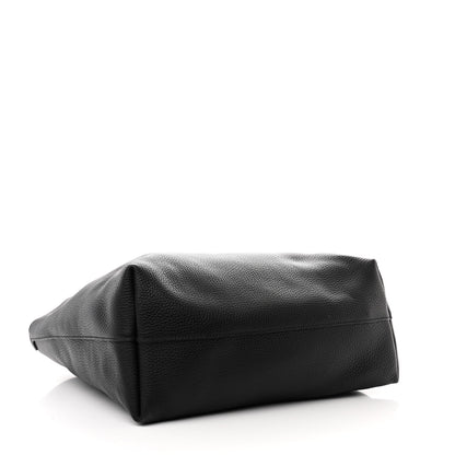 Prada Vitello Daino Small Concept Shopper Tote Black Astrale 5 of 11