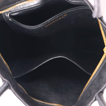 Chanel Lambskin Quilted Medallion Tote Black 4 of 10