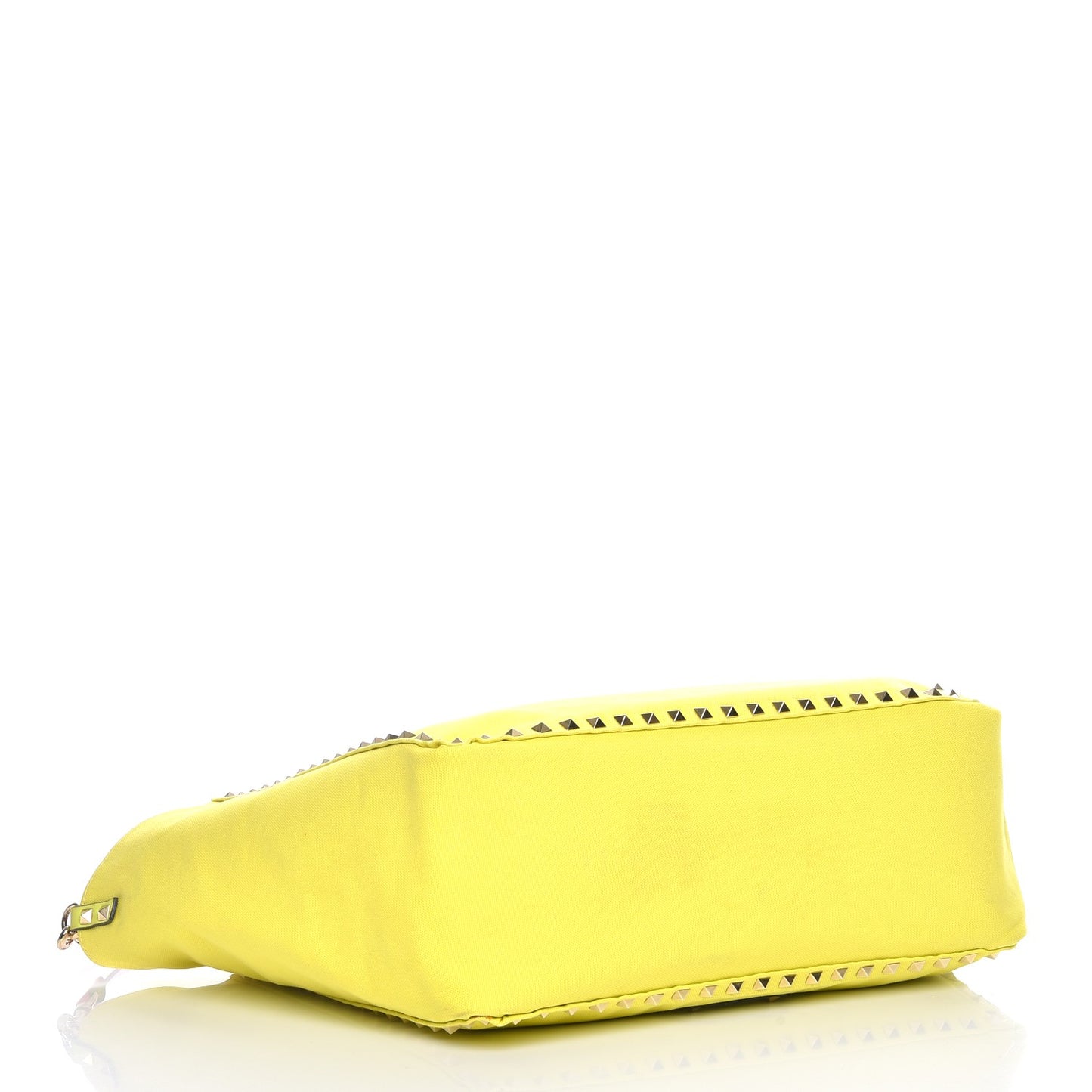 Canvas Large Rockstud Reversible Tote Pink Yellow