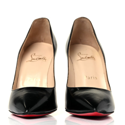 Christian Louboutin Shiny Nappa Pigalle Follies 100 Pumps 37 Black 2 of 7
