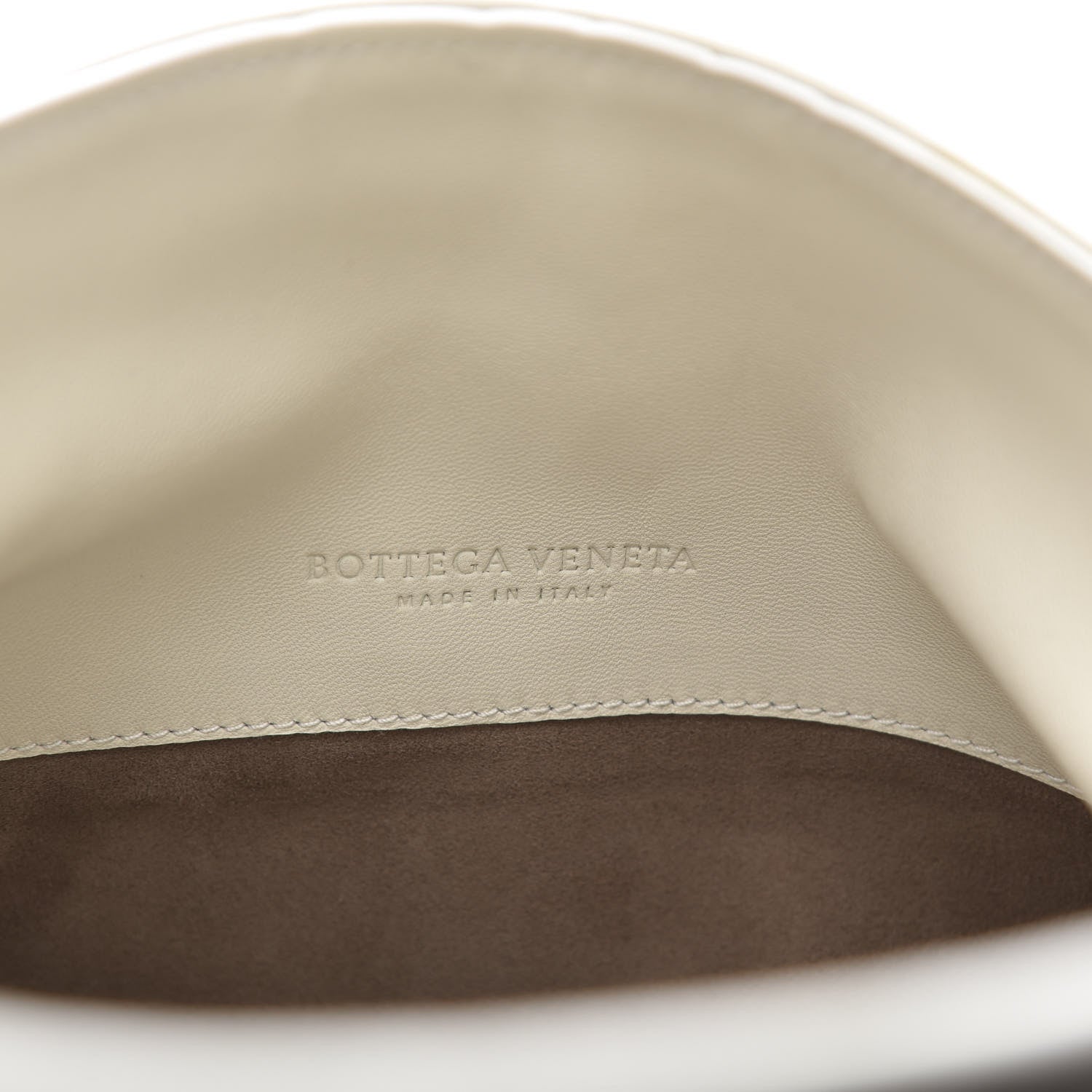 Bottega Veneta Nappa Intrecciato Embroidered Flap Clutch White Multicolor 6 of 10