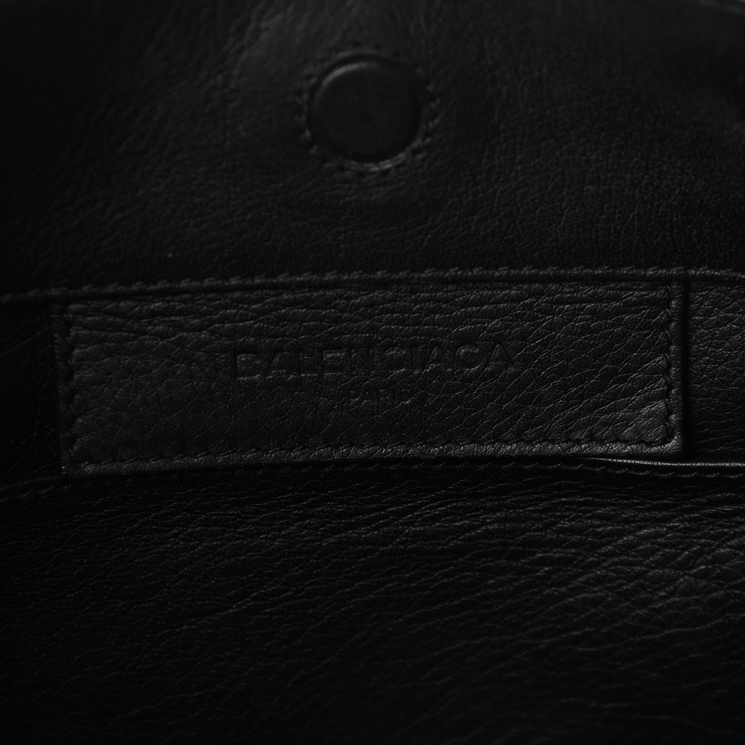 Balenciaga Calfskin Papier Mini A4 Tote Black 6 of 9
