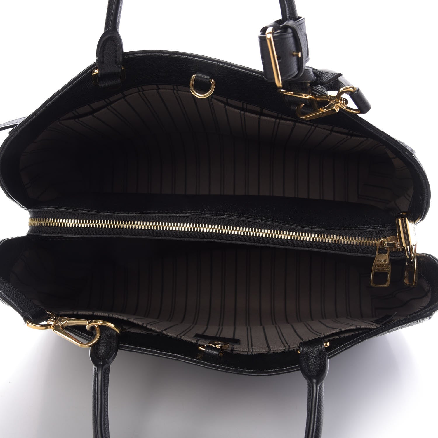 Louis Vuitton Empreinte Montaigne GM Black 6 of 11