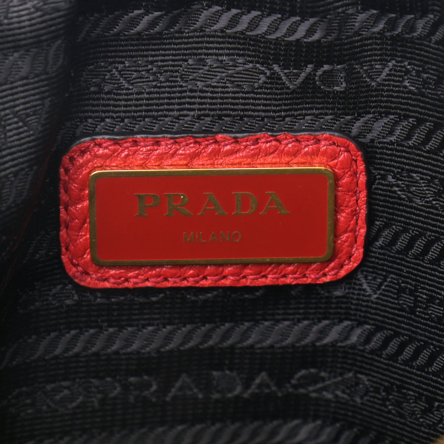 Prada Vitello Phenix Camera Bag Rosso 7 of 13